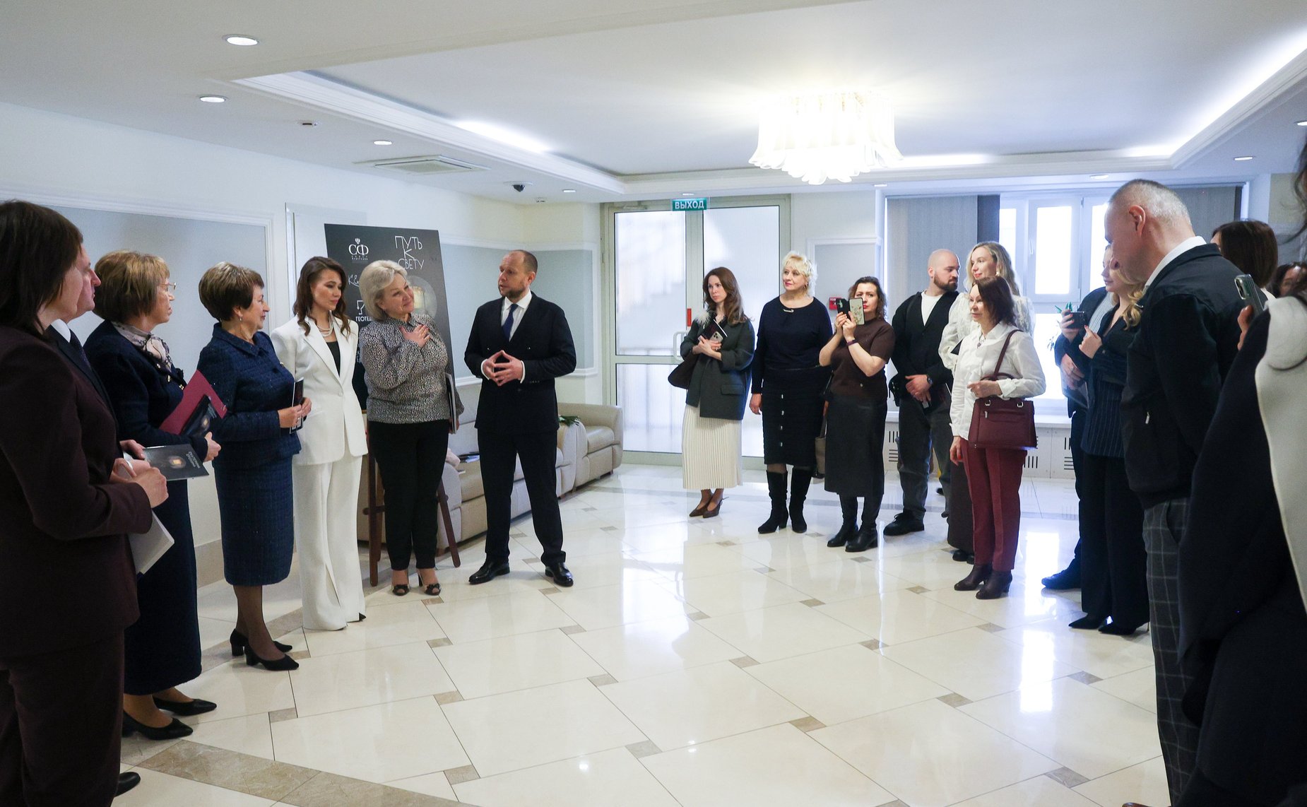 Открытие в Совете Федерации выставки работ наставников «БАСТИОН КУЛЬТУРЫ»