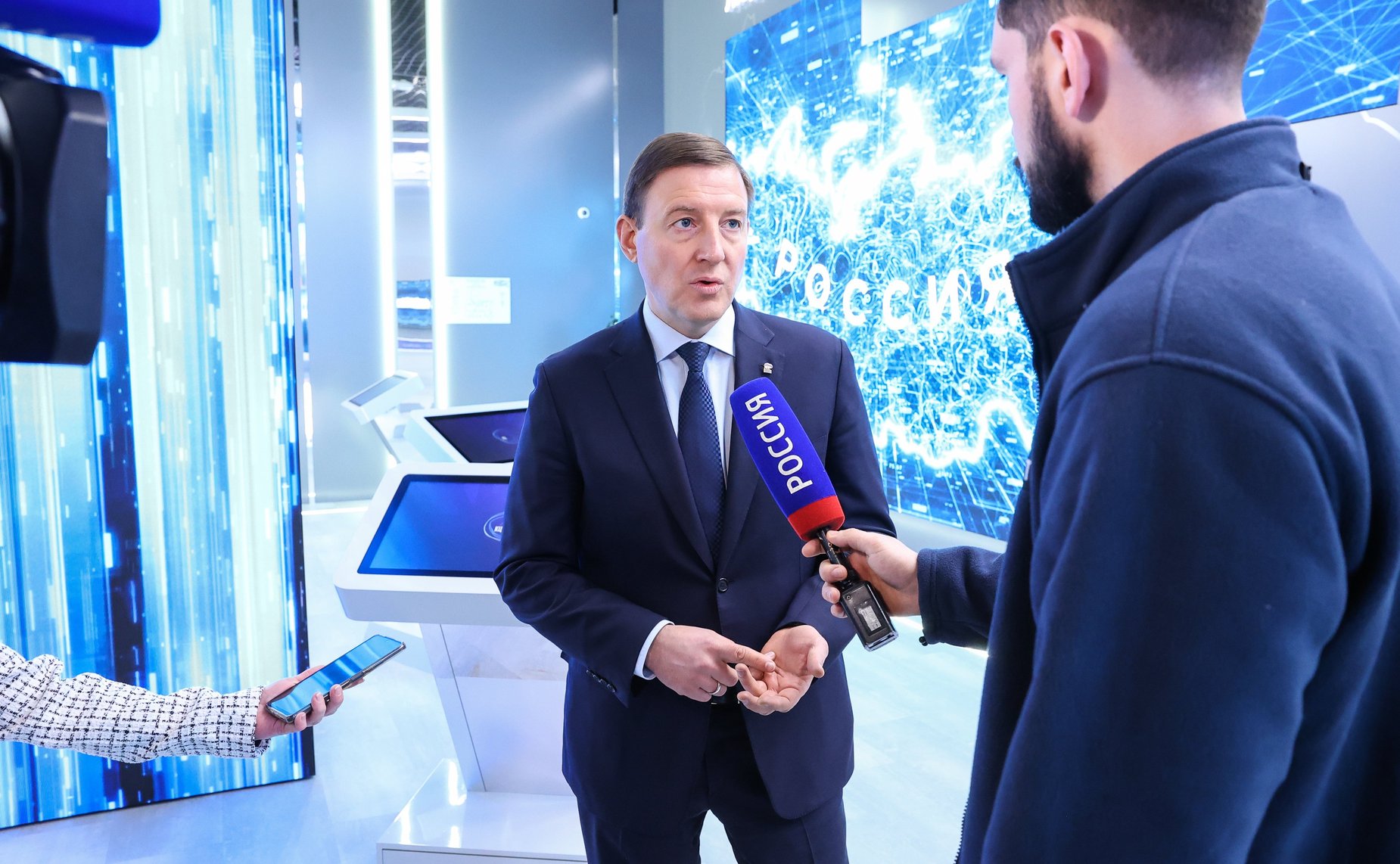 Брифинг первого заместителя Председателя СФ Андрея Турчака