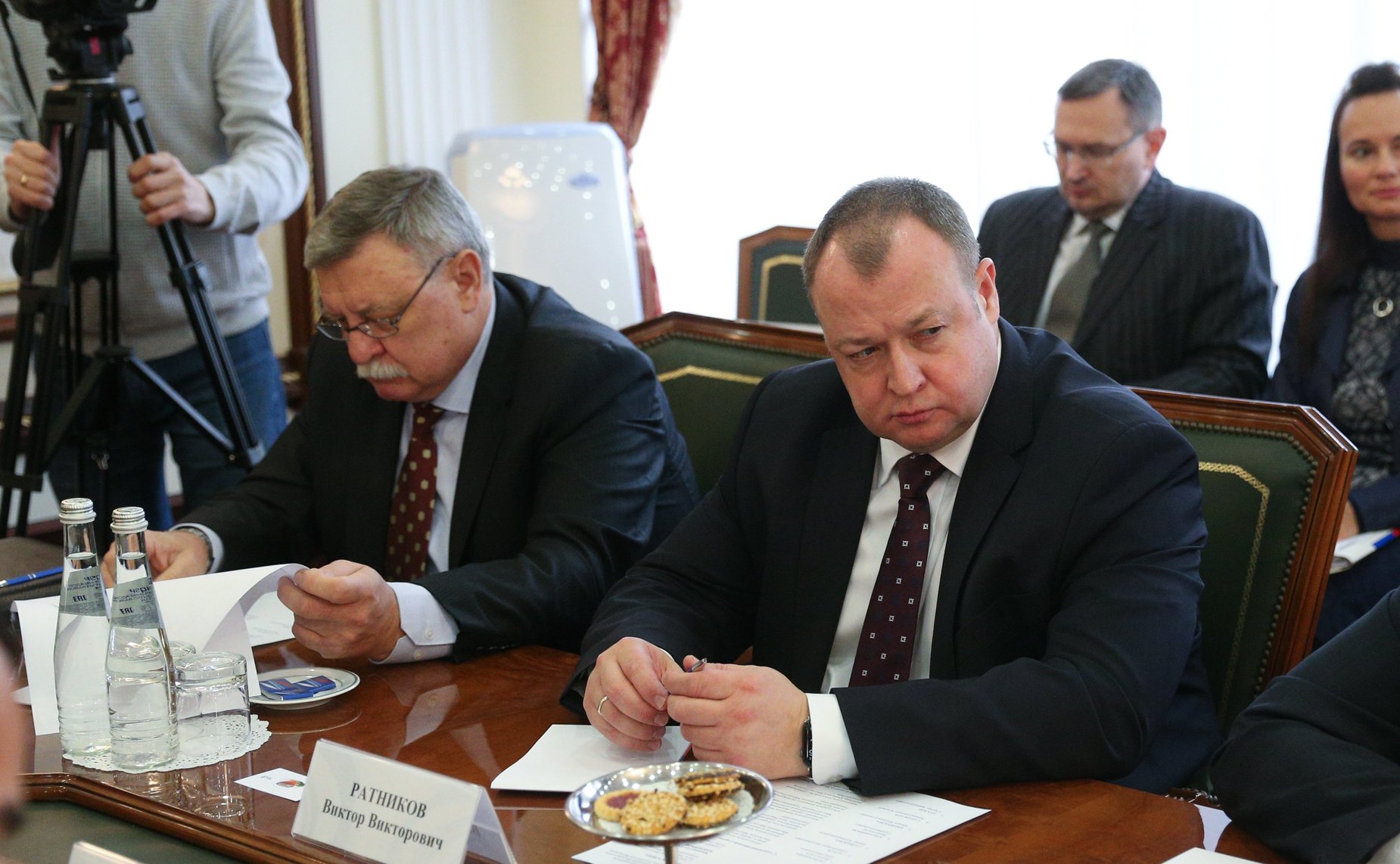 Встреча заместителя Председателя СФ Константина Косачева с заместителем Председателя Халк Маслахаты Милли Генгеша Туркменистана