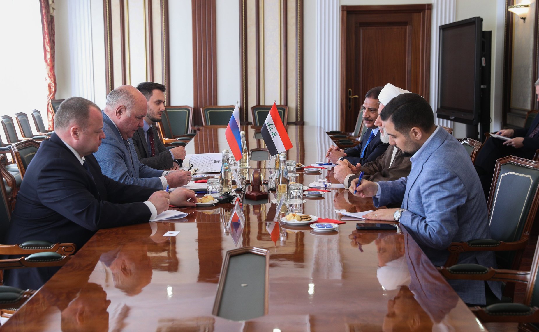 Григорий Карасин провел встречу с Председателем Высшего исламского совета Ирака Хумамом Хамуди