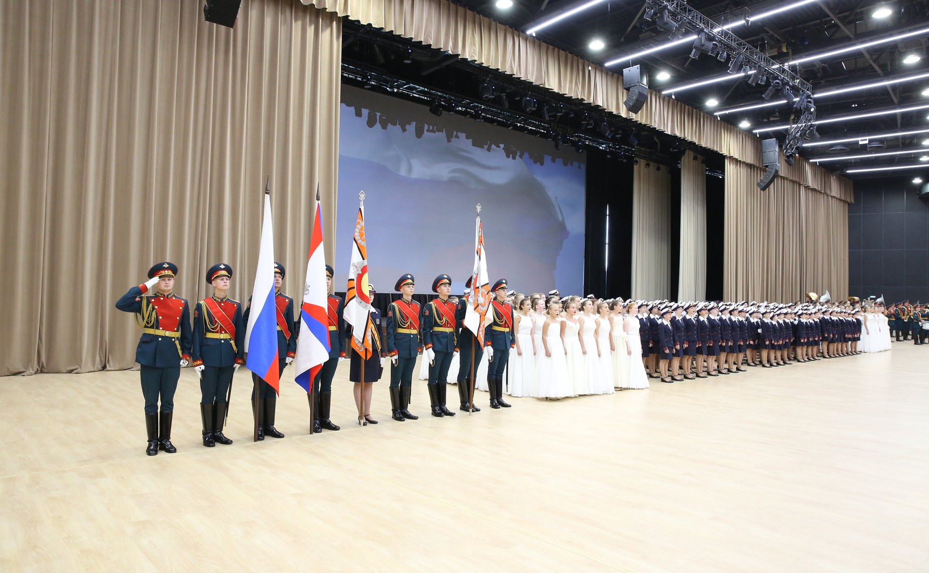 Открытие филиала федерального государственного казенного общеобразовательного учреждения «Московский кадетский корпус «Пансион воспитанниц Министерства обороны Российской Федерации» в г. Санкт-Петербурге