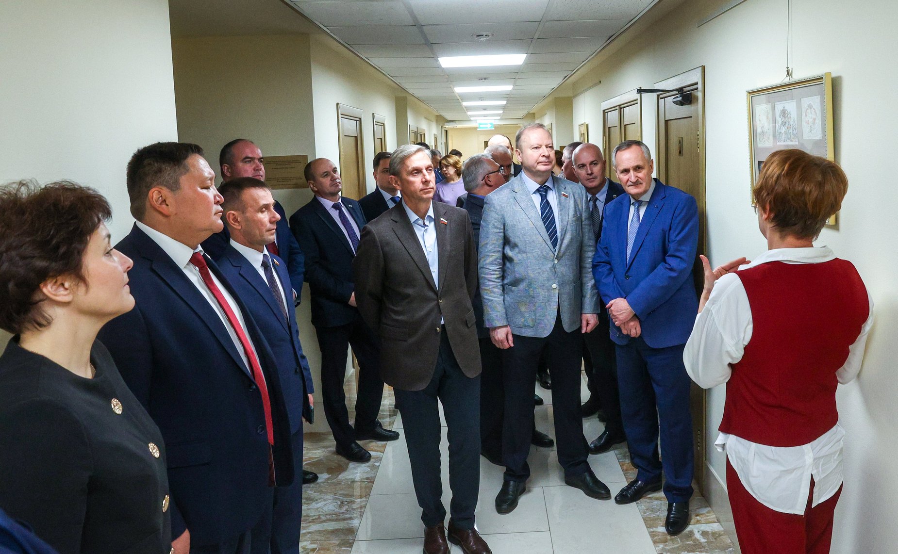 Открытие в Совете Федерации выставки ««Наследие Палеха» 90 лет художественного пути»