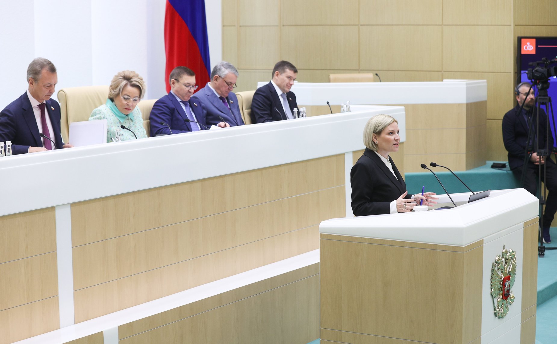 Выступление Министра культуры Российской Федерации Ольги Любимовой