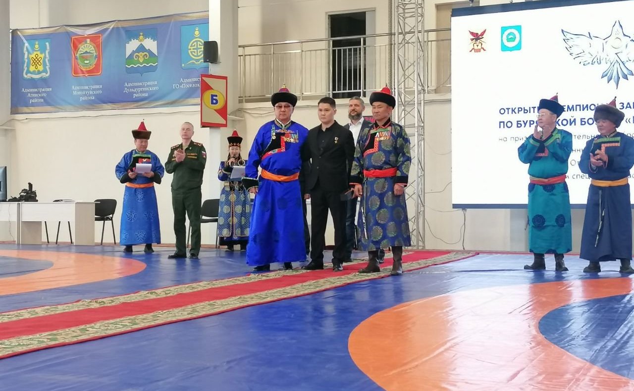 Баир Жамсуев в регионе принял участие в торжественных мероприятиях, посвященных 79-й годовщине Великой Победы