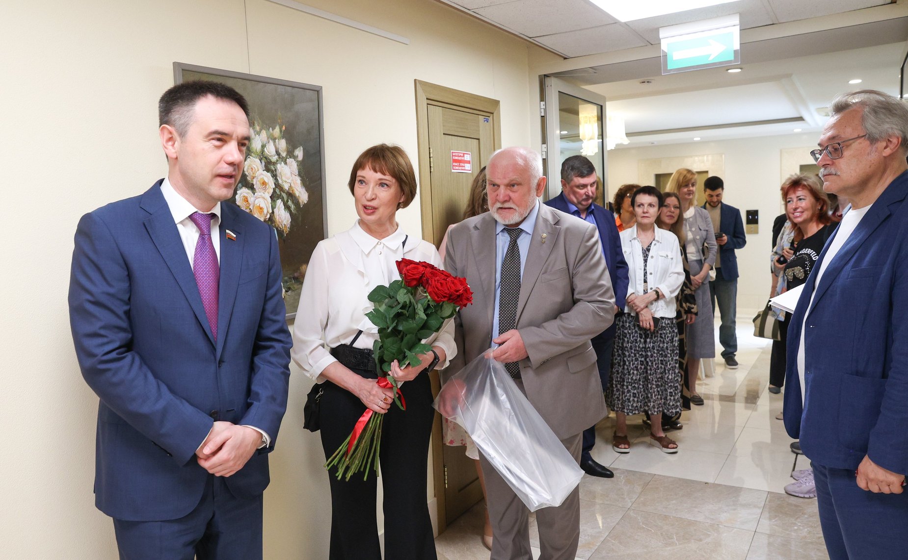 Торжественное открытие персональной выставки художников Николая и Елены Комаровых на тему «Продолжая традиции»