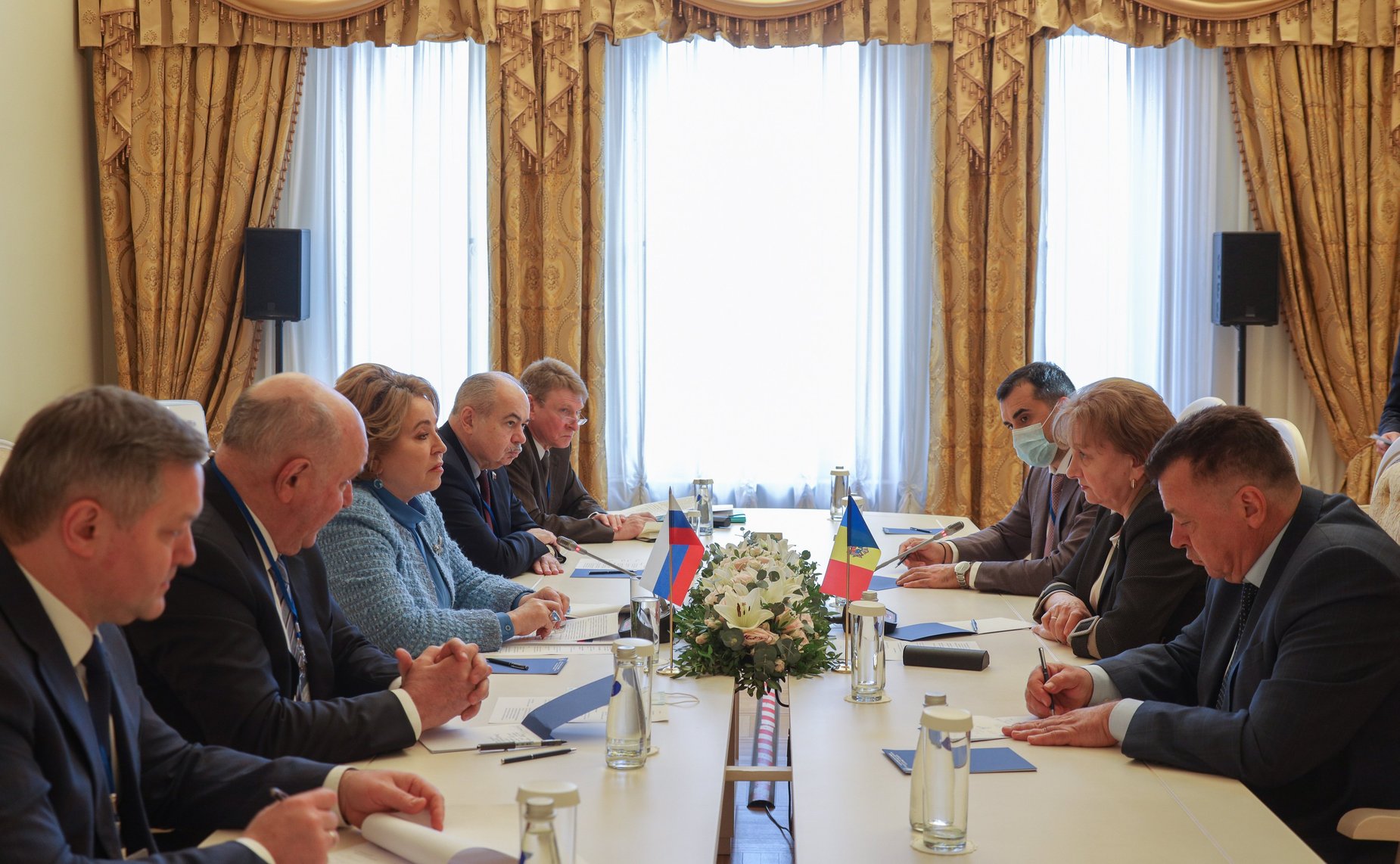 Валентина Матвиенко провела встречу с Председателем Парламента Республики Молдова Зинаидой Гречаный