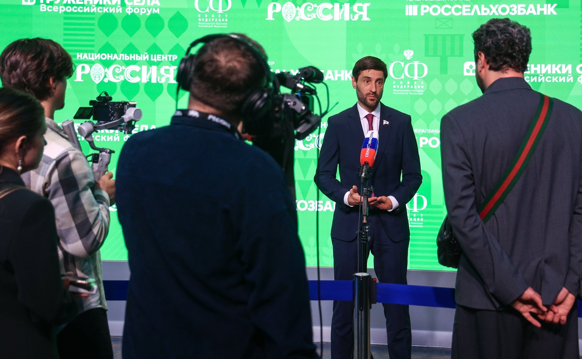 Третий Форум тружеников села. Пресс-подходы сенаторов по итогам участия в круглых столах