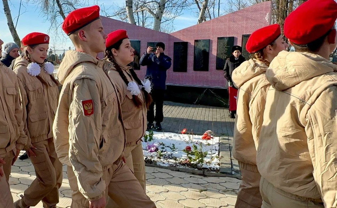 Александр Башкин принял участие в захоронении останков красноармейца, участника Великой Отечественной войны
