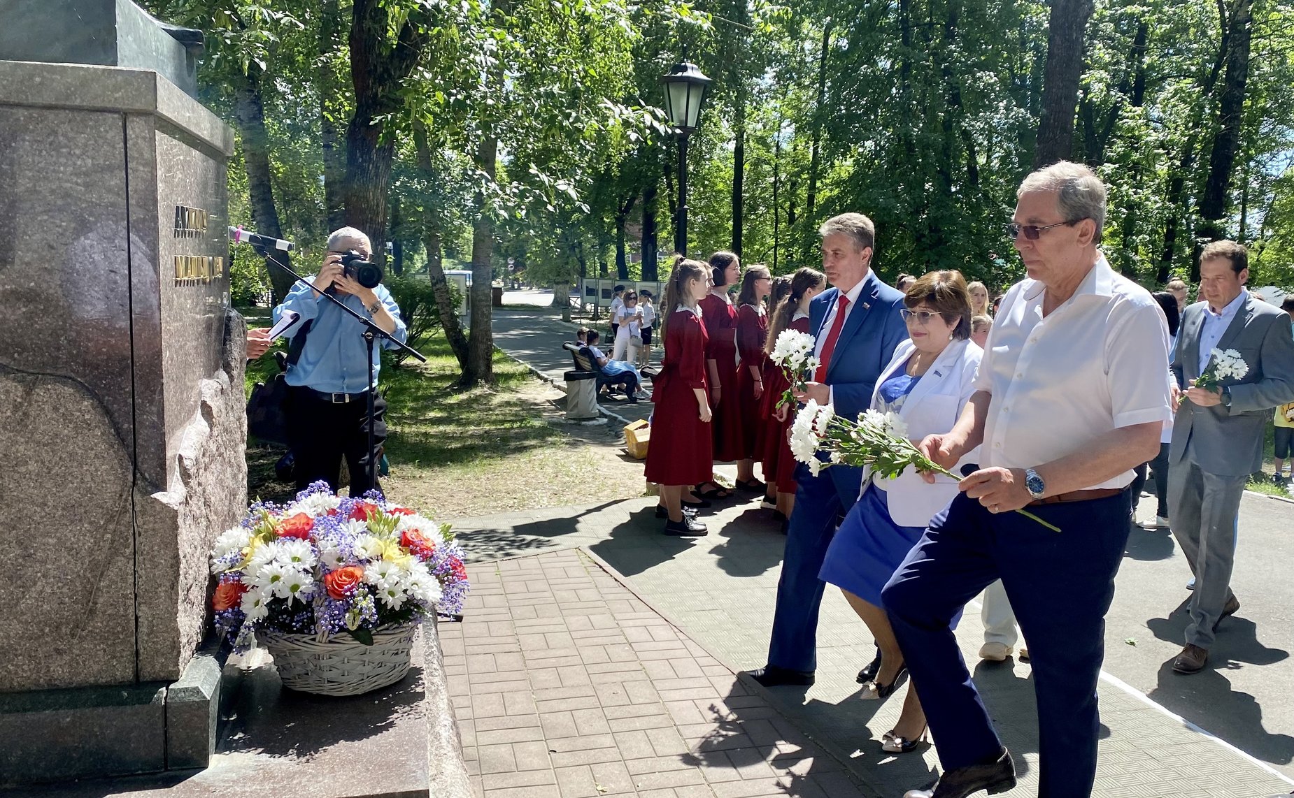 Ольга Хохлова поздравила жителей Гусь-Хрустального с Днем города