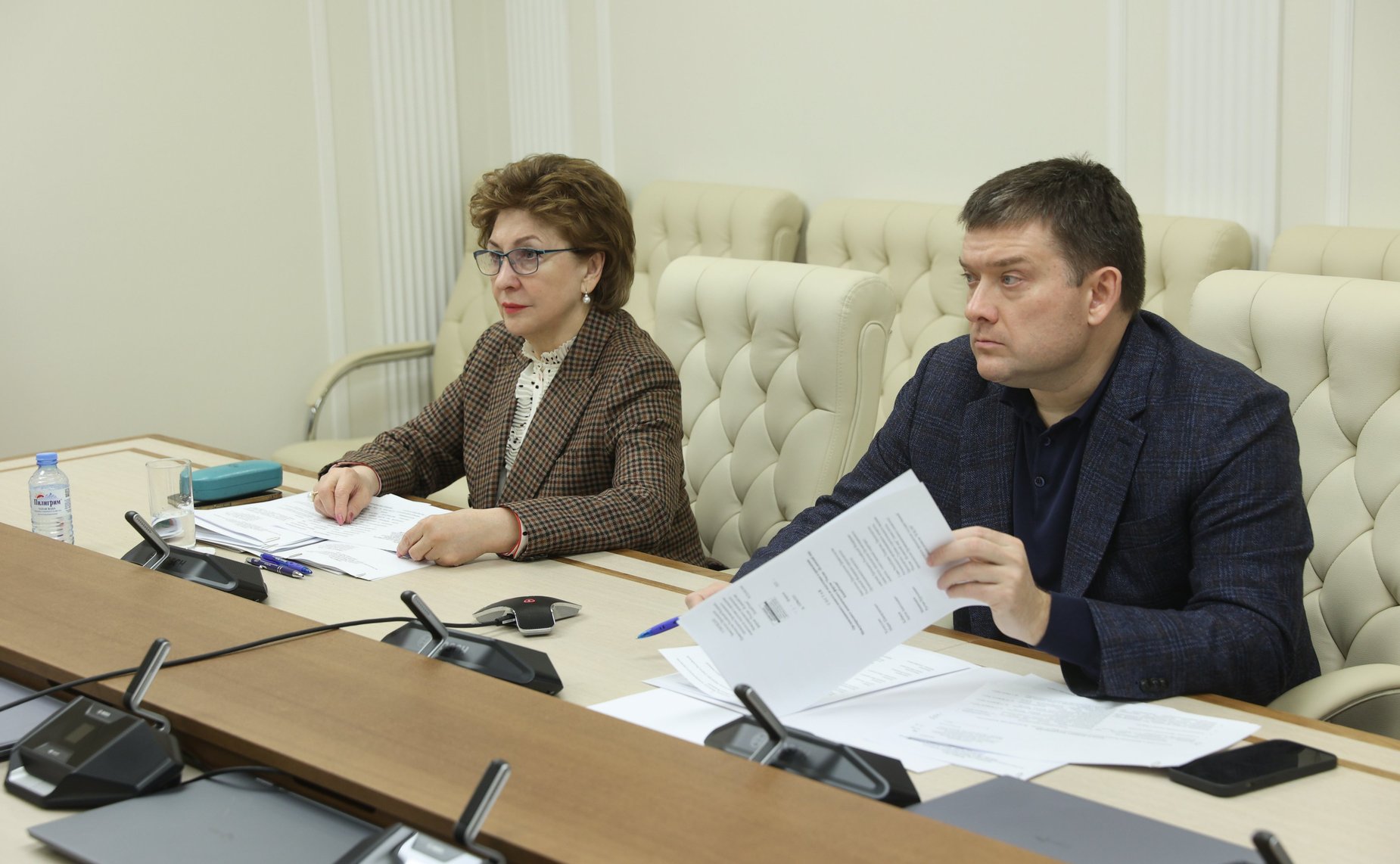 Заместители Председателя Совета Федерации Николай Журавлев и Галина Карелова приняли участие в заседании организационного комитета по подготовке и проведению XIV Международного экономического форума «Россия — Исламский мир: KazanForum 2023»