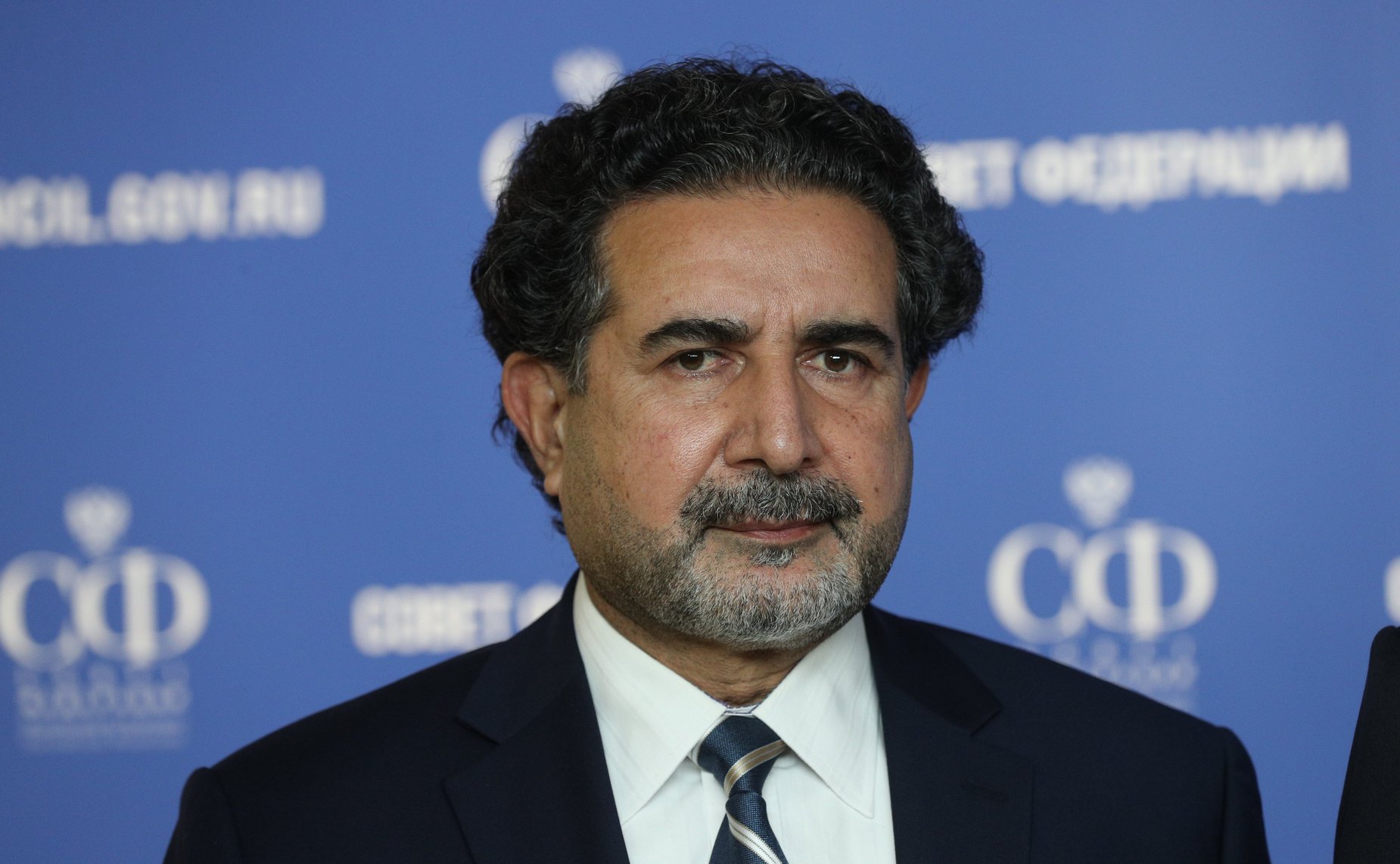 Встреча председателя Комитета СФ по международным делам Григория Карасина с лидером фракции «Движение за справедливость» в Сенате Исламской Республики Пакистан