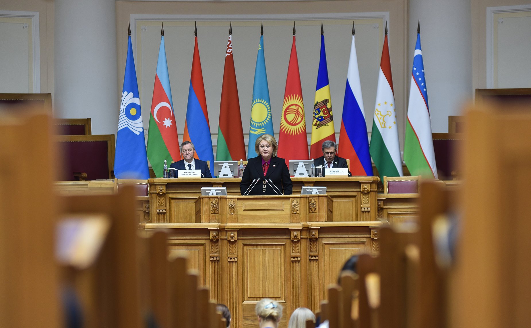 Лилия Гумерова провела пленарное заседание международной конференции «Русский язык – основа интеграционного диалога в регионе Содружества Независимых Государств»