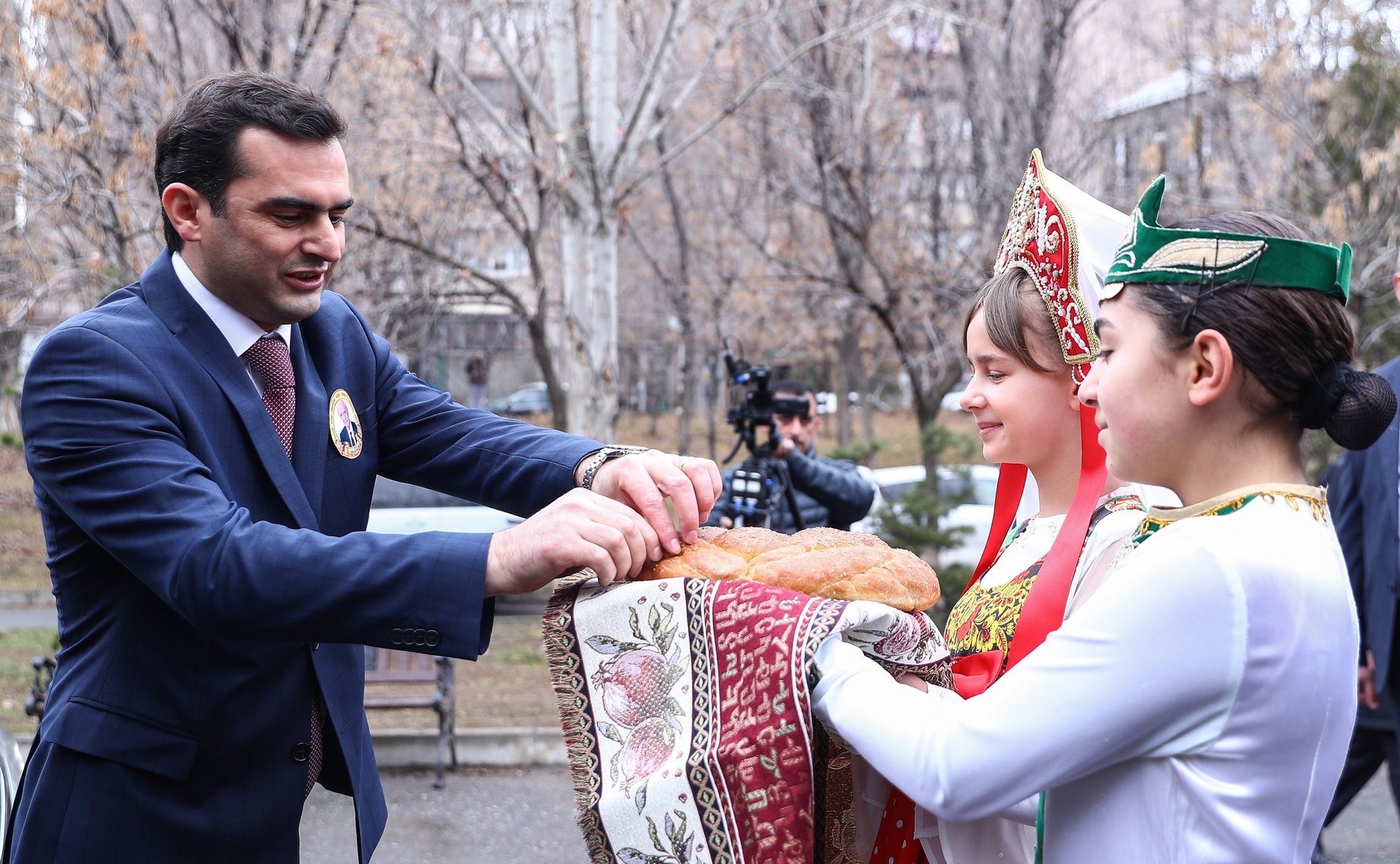 Встреча сопредседателей Межпарламентской комиссии по сотрудничеству Федерального Собрания Российской Федерации и Национального Собрания Республики Армения Юрия Воробьева и Акоба Аршакяна