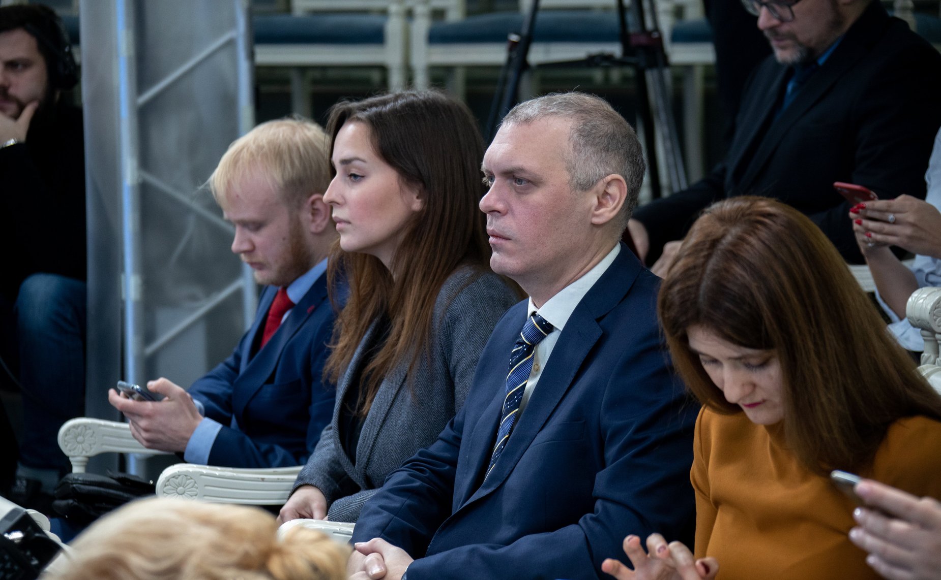 Встреча Председателя СФ В. Матвиенко с парламентскими корреспондентами