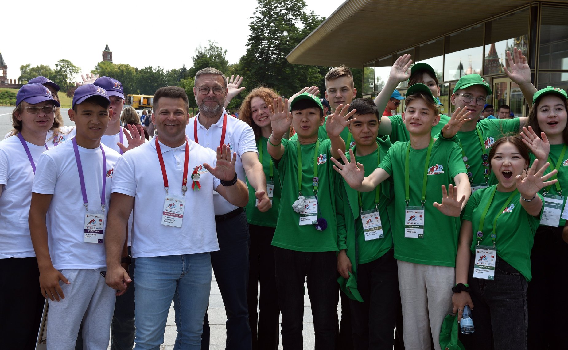 Участники культурно-образовательного проекта «Поезд Памяти» находятся в Городе-герое Москве