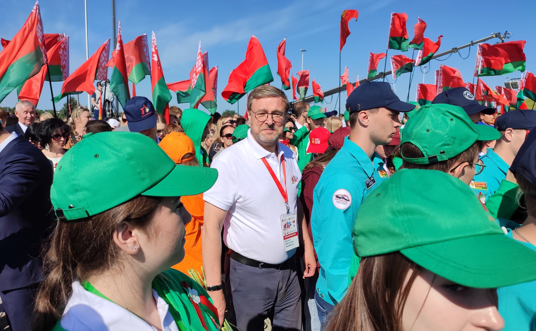 Заместитель Председателя Совета Федерации Константин Косачев принял участие в мероприятиях культурно-образовательного проекта «Поезд Памяти» на Кургане Славы