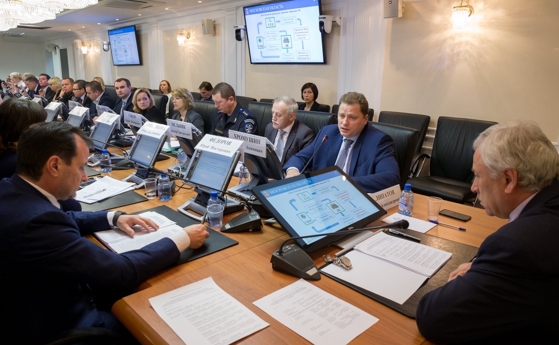 «Круглый стол» на тему «О совершенствовании законодательной базы в сфере управления многоквартирными домами и ответственности управляющих организаций за оказываемые жилищно-коммунальные услуги в субъектах РФ»