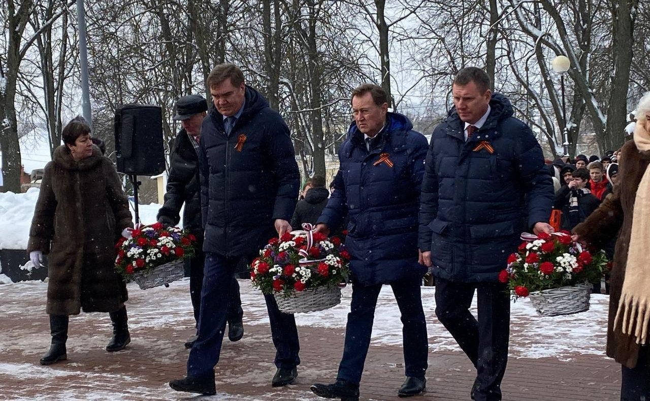 Александр Савин принял участие в торжественном праздновании 127-й годовщины со дня рождения Г.К. Жукова