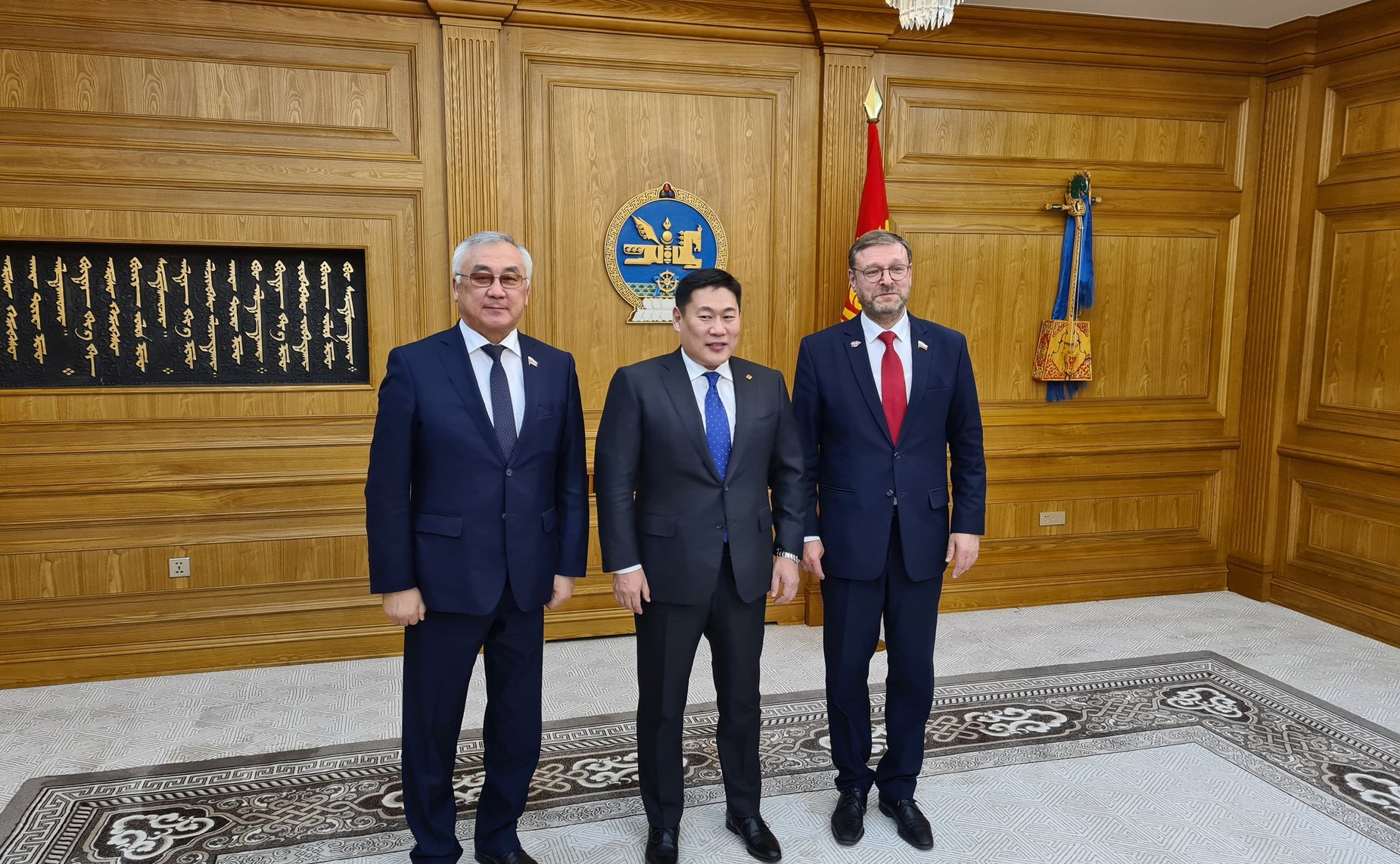 Делегация Совета Федерации во главе с заместителем Председателя СФ Константином Косачевым посещает Монголию с официальным визитом