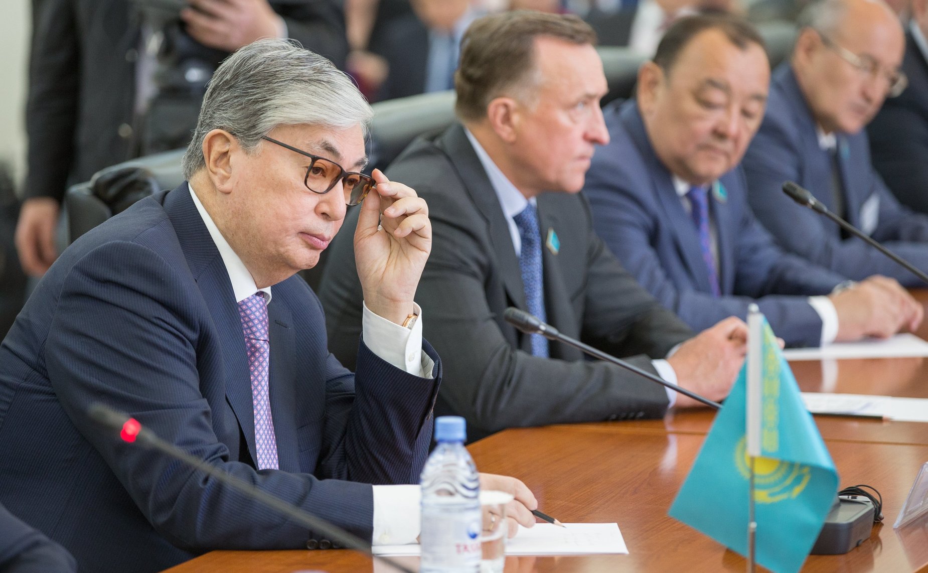 Встреча в Уральске в акимате Западно-Казахстанской области