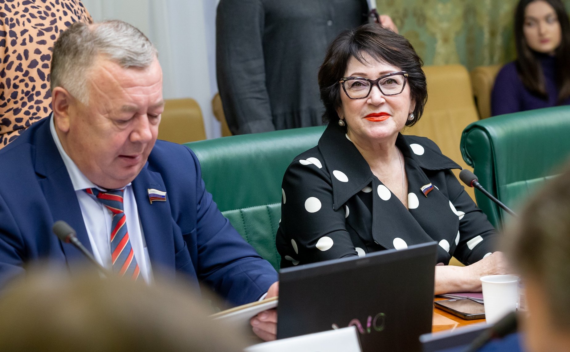 Вадим Николаев и Людмила Талабаева