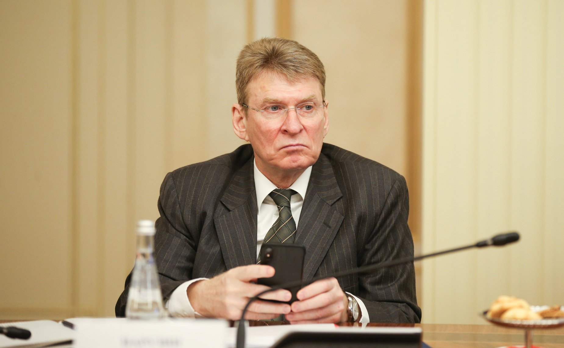 Встреча председателя Комитета СФ по международным делам Григория Карасина с заместителем Председателя Кабинета министров, Министром иностранных дел Туркменистана