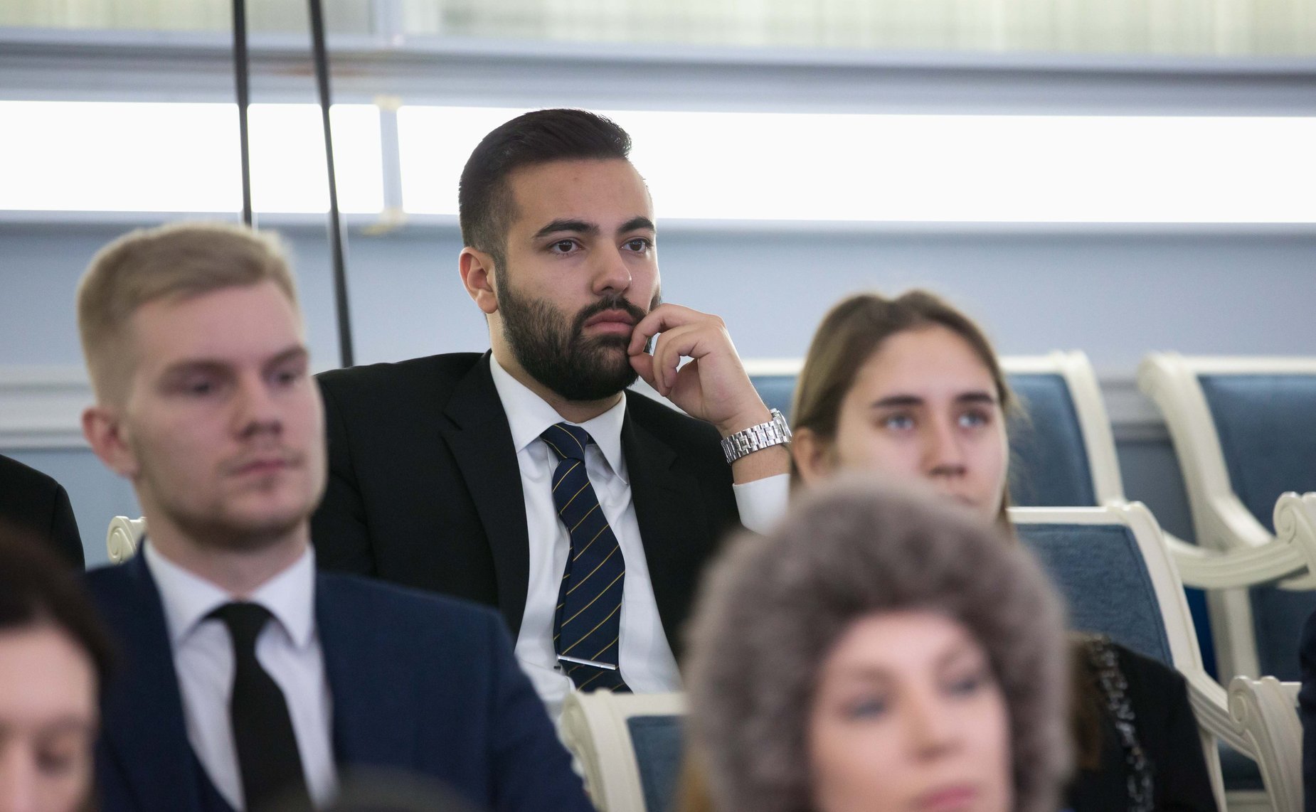 Встреча К. Косачева с участниками Стэнфордского российско-американского форума