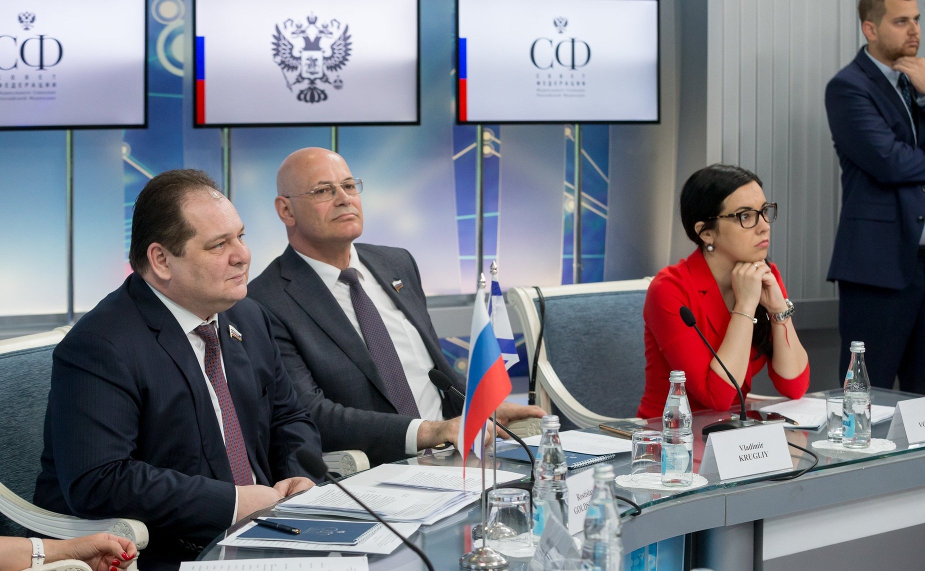 Встреча сенаторов с делегацией школьников-участников проекта «Молодые послы из Израиля»