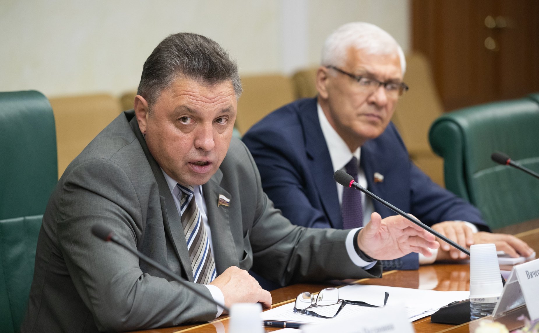 Вячеслав Тимченко и Сергей Брилка