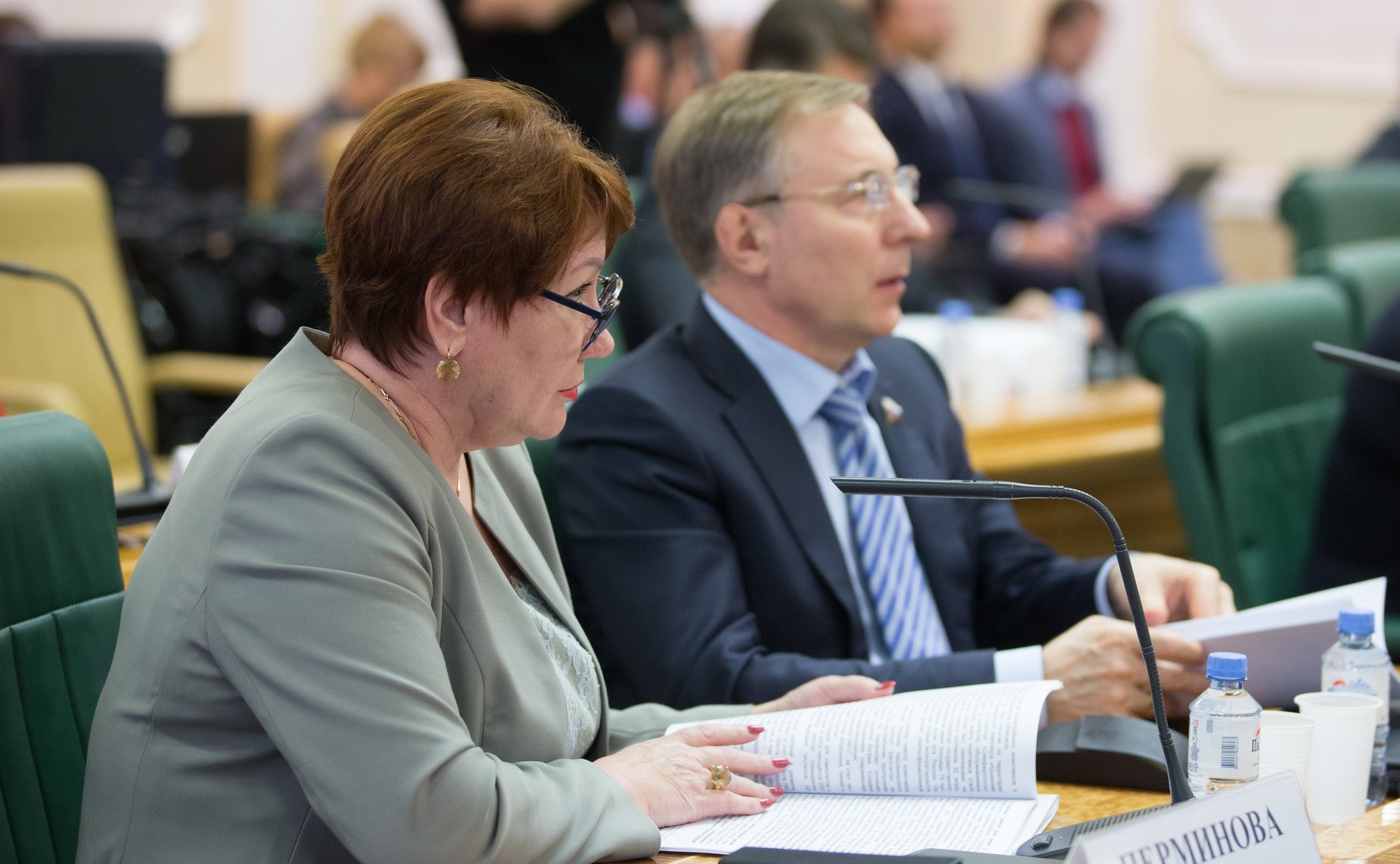 Елена Перминова и Александр Варфоломеев