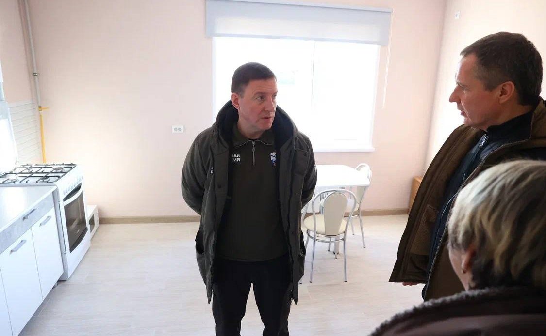 Андрей. Турчак посетил в Белгородской области восстанавливаемые объекты и соцучреждения