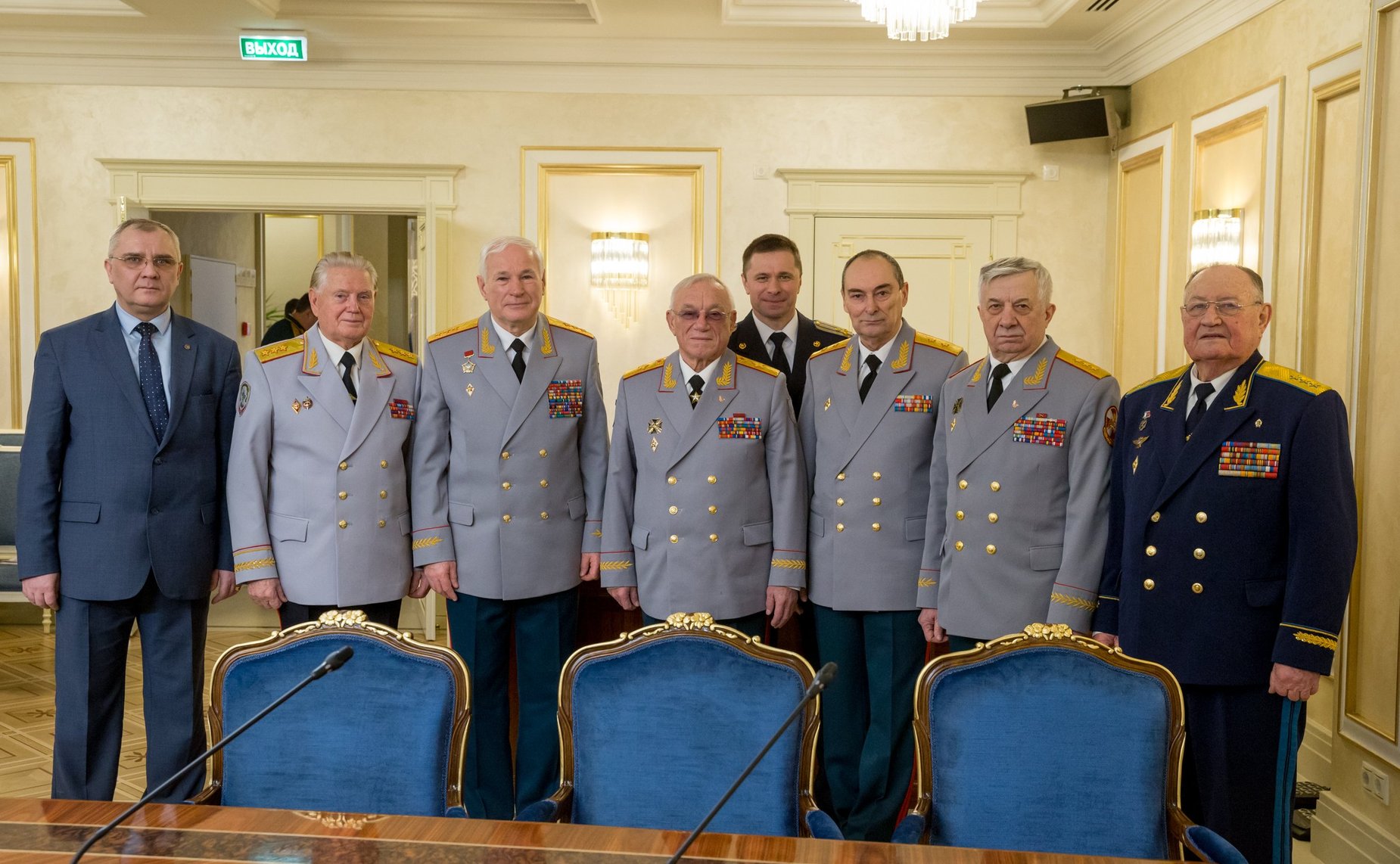 Совместное заседание Комитета СФ по обороне и безопасности и Клуба военачальников РФ, посвященное Дню защитника Отечества