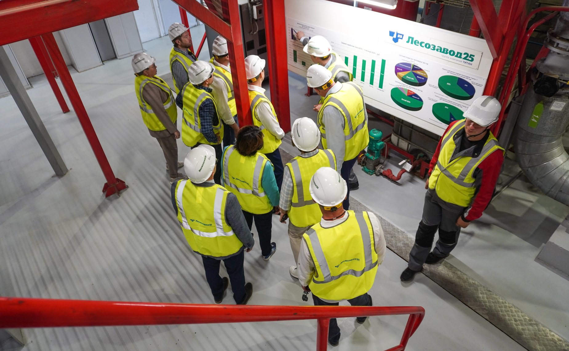 Сенаторы посетили ряд производственных объектов на территории Архангельской области в рамках работы Совета по вопросам развития лесного комплекса