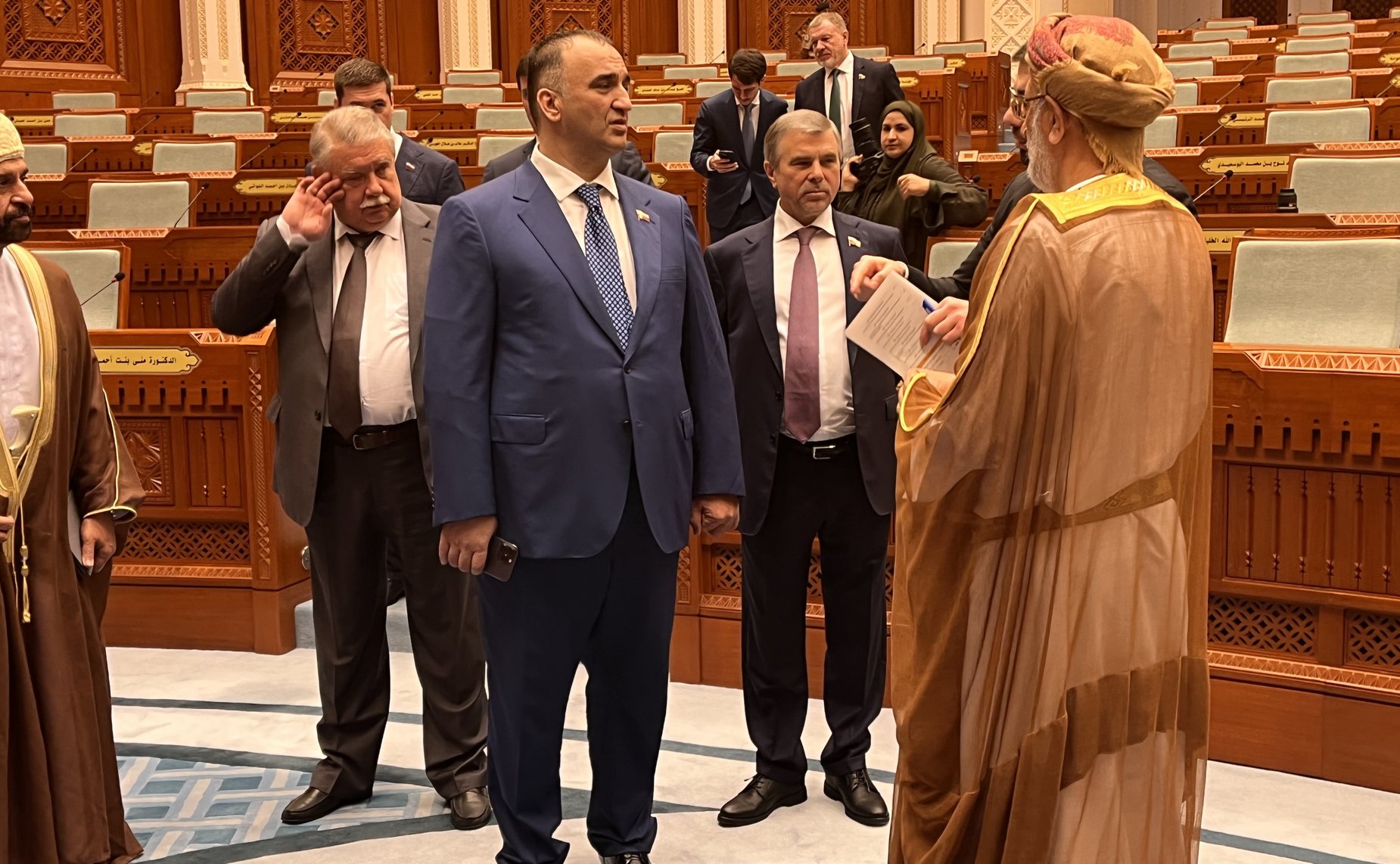 Визит группы по сотрудничеству Совета Федерации с Государственным советом Султаната Оман