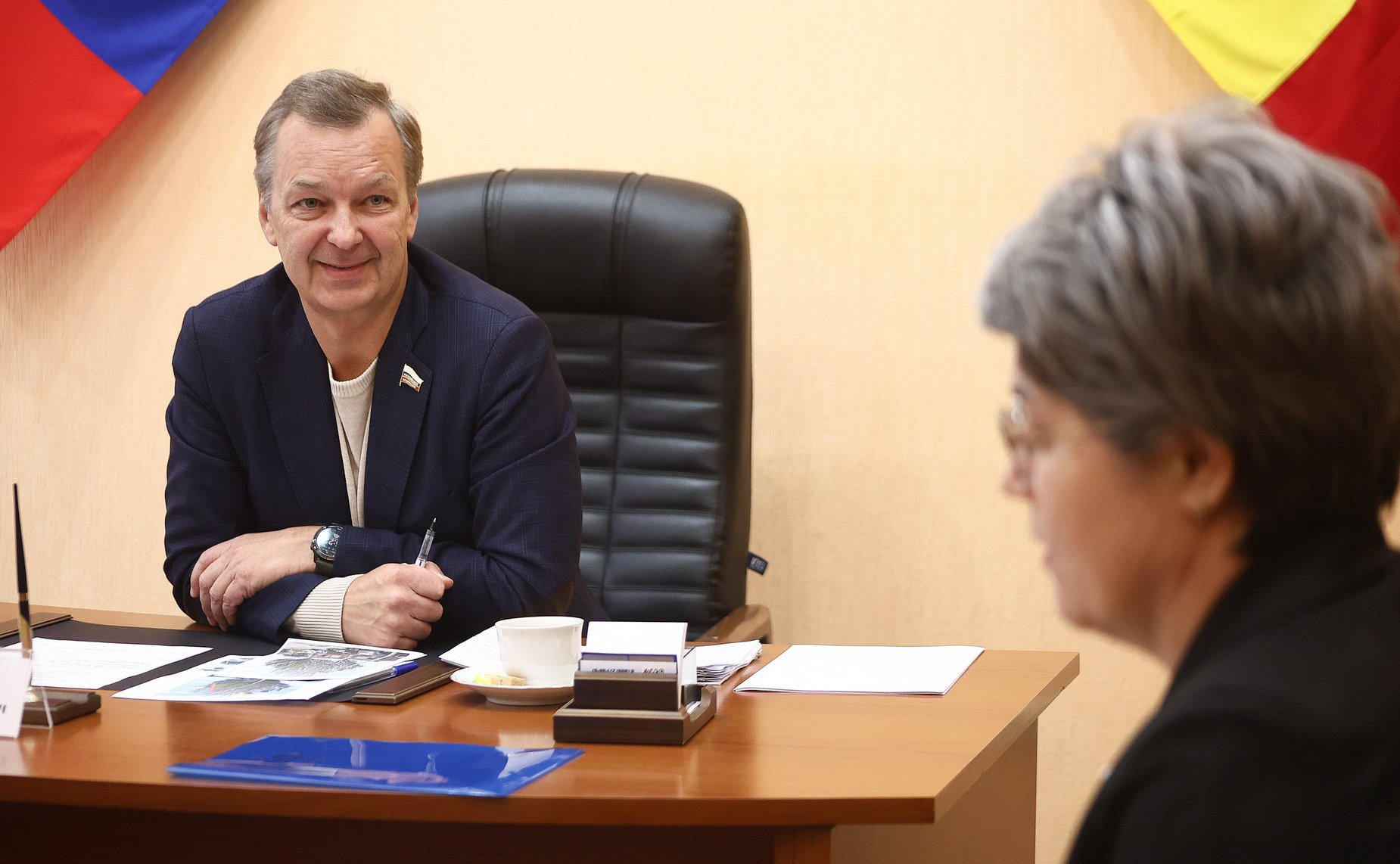 Андрей Яцкин провел прием граждан в Ростове-на-Дону