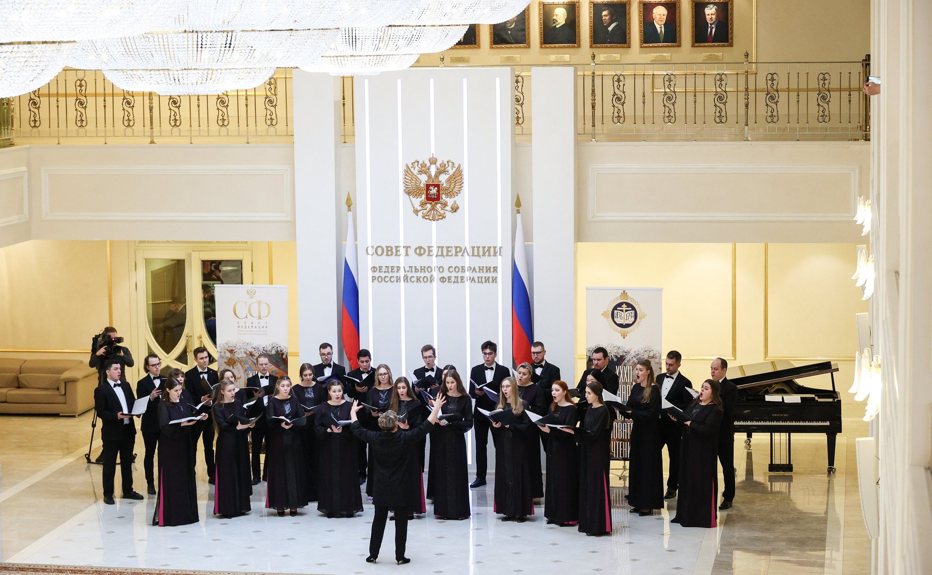 Выступление лауреата международных конкурсов Хора «Русский канон» Московского государственного института культуры