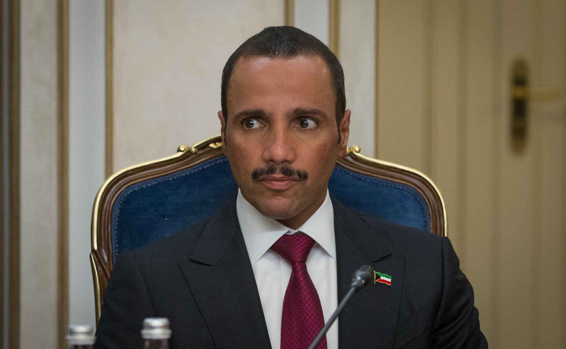 Встреча В. Матвиенко с Председателем Национального собрания Государства Кувейт Марзуком Аль-Ганимом