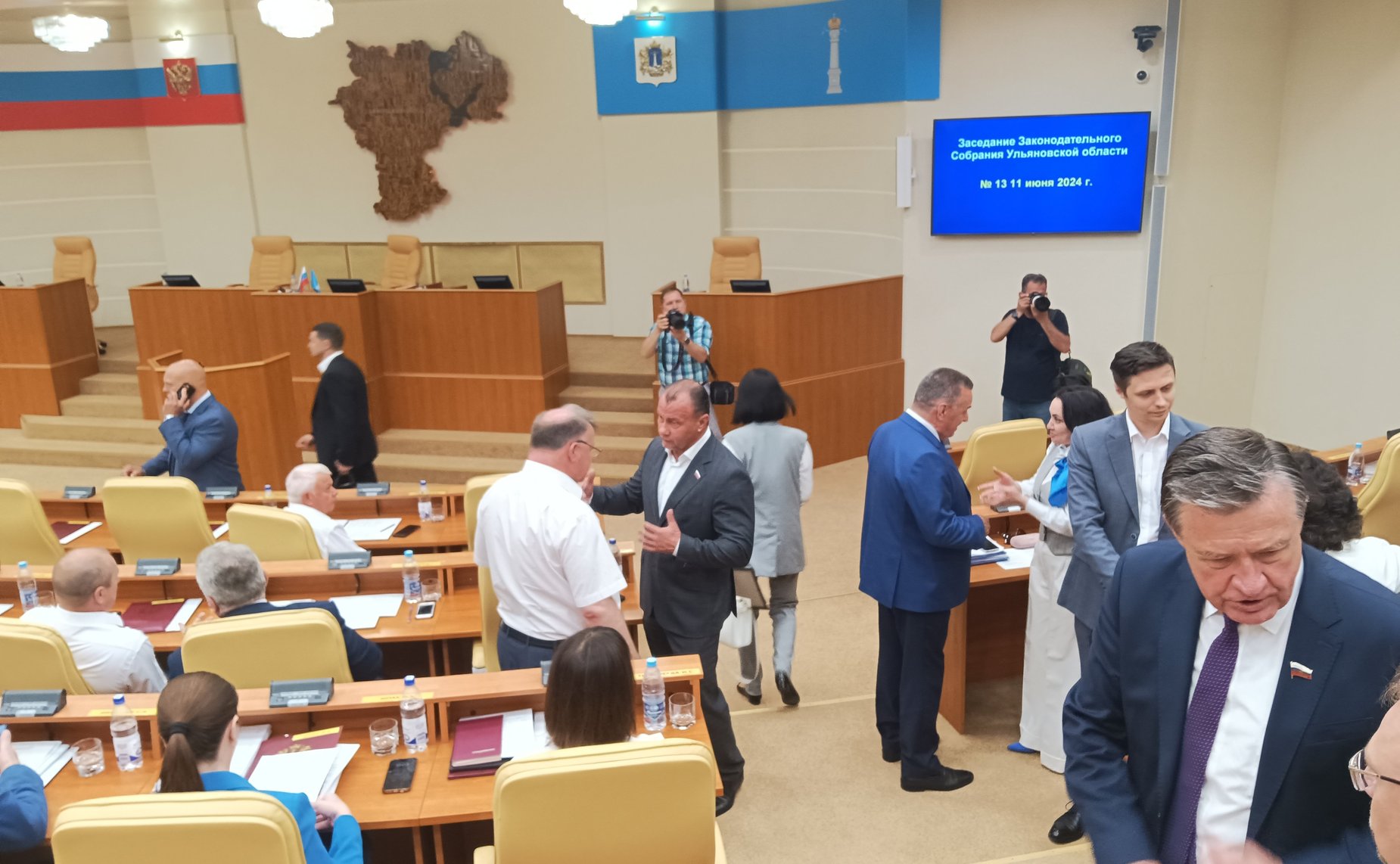 Сергей Рябухин принял участие в заседании Законодательного Собрания Ульяновской области