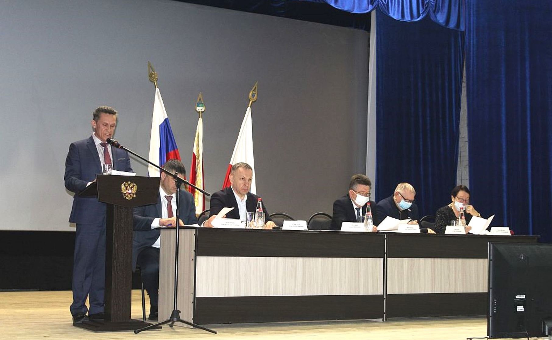 Олег Алексеев в ходе работы в регионе принял участие в заседании актива Новоузенского муниципального района