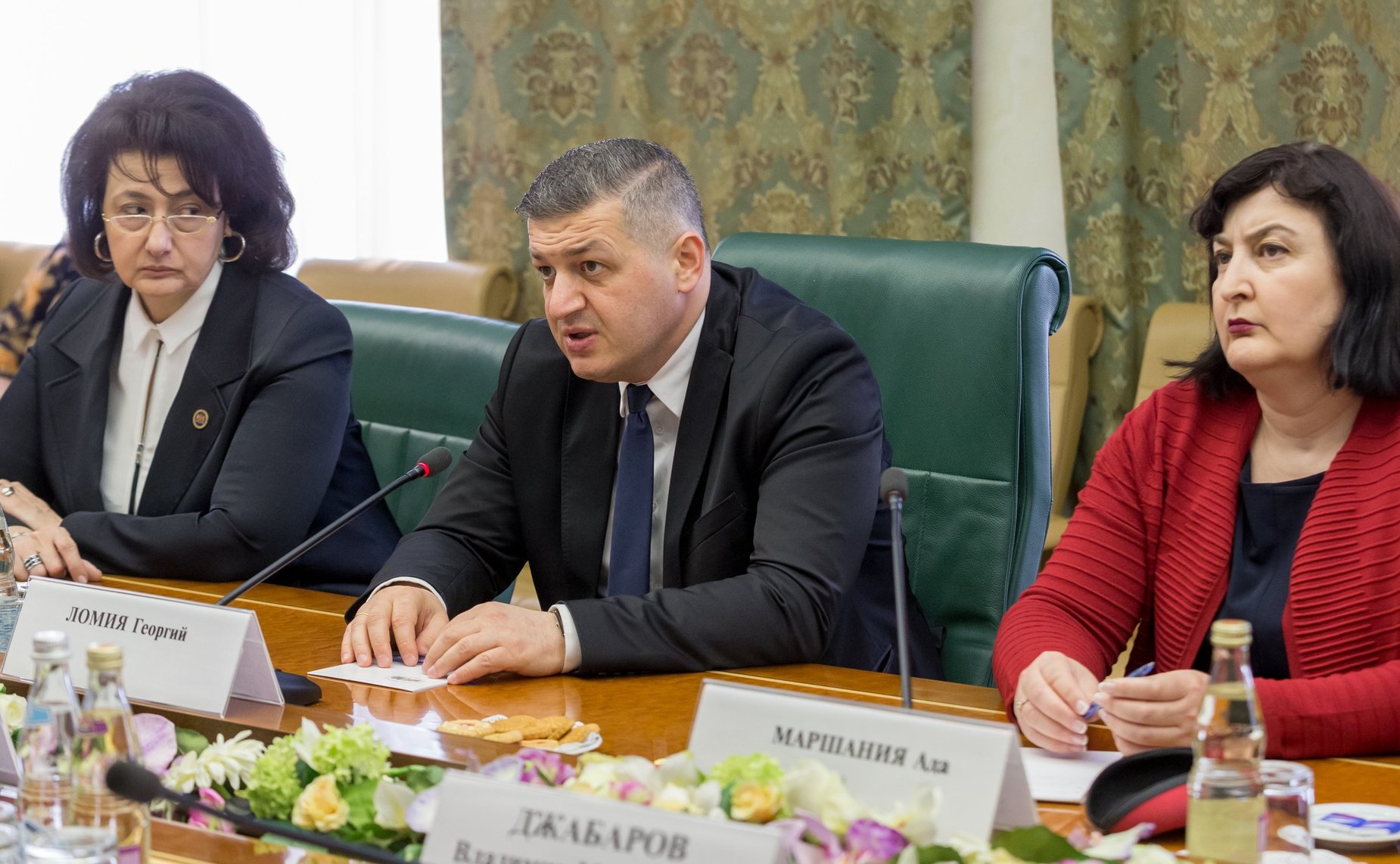 Встреча К. Косачева с делегацией парламентской партии «Альянс патриотов Грузии»