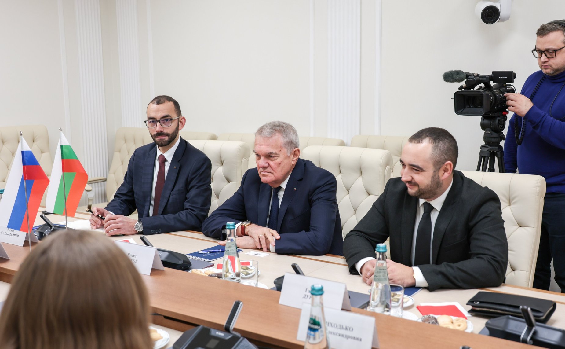 Встреча Василия Иконникова с политическими деятелями Республики Болгария