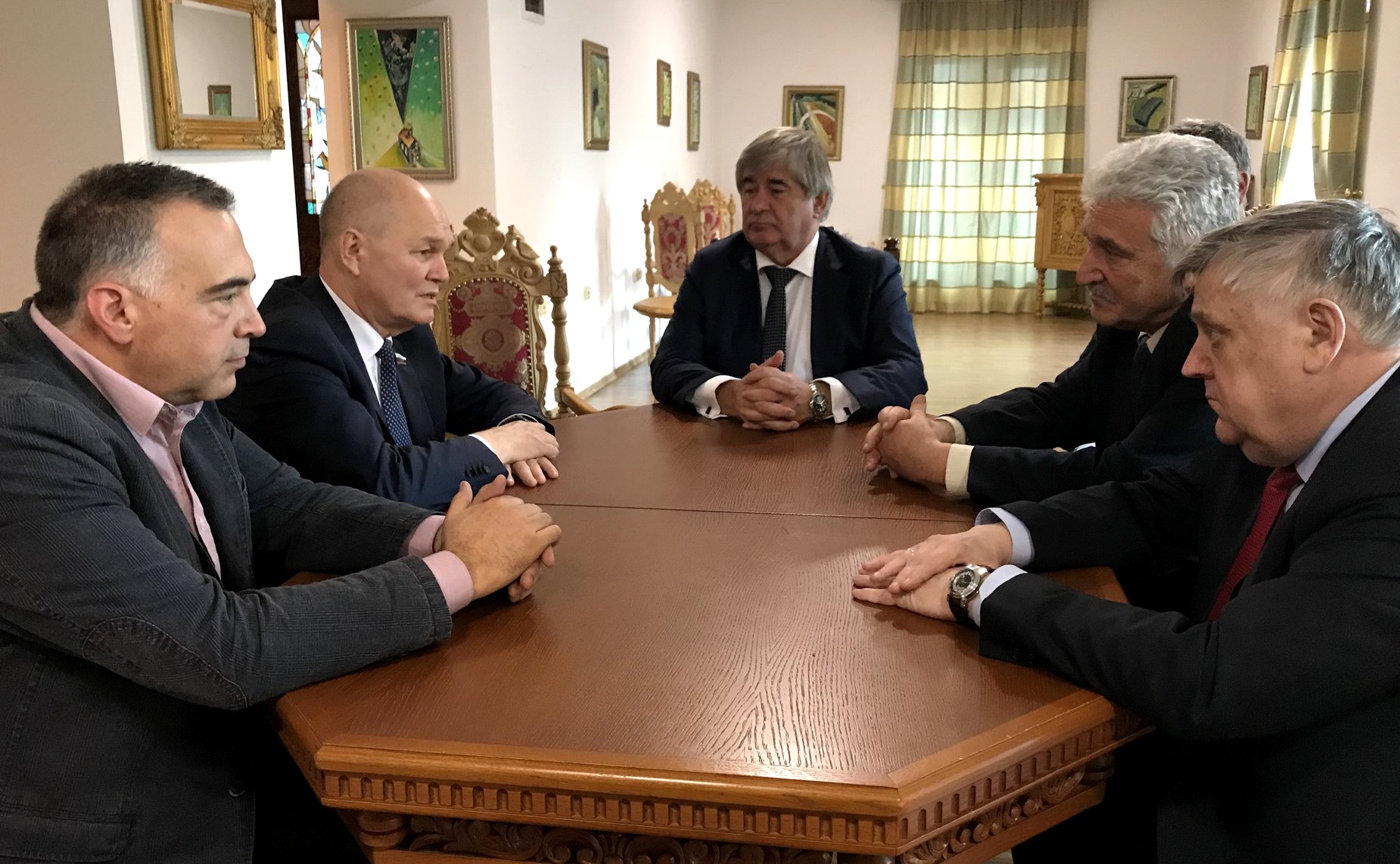 Делегация Федерального Собрания России во главе с председателем Комитета СФ по аграрно-продовольственной политике и природопользованию М. Щетининым посетила Болгарию