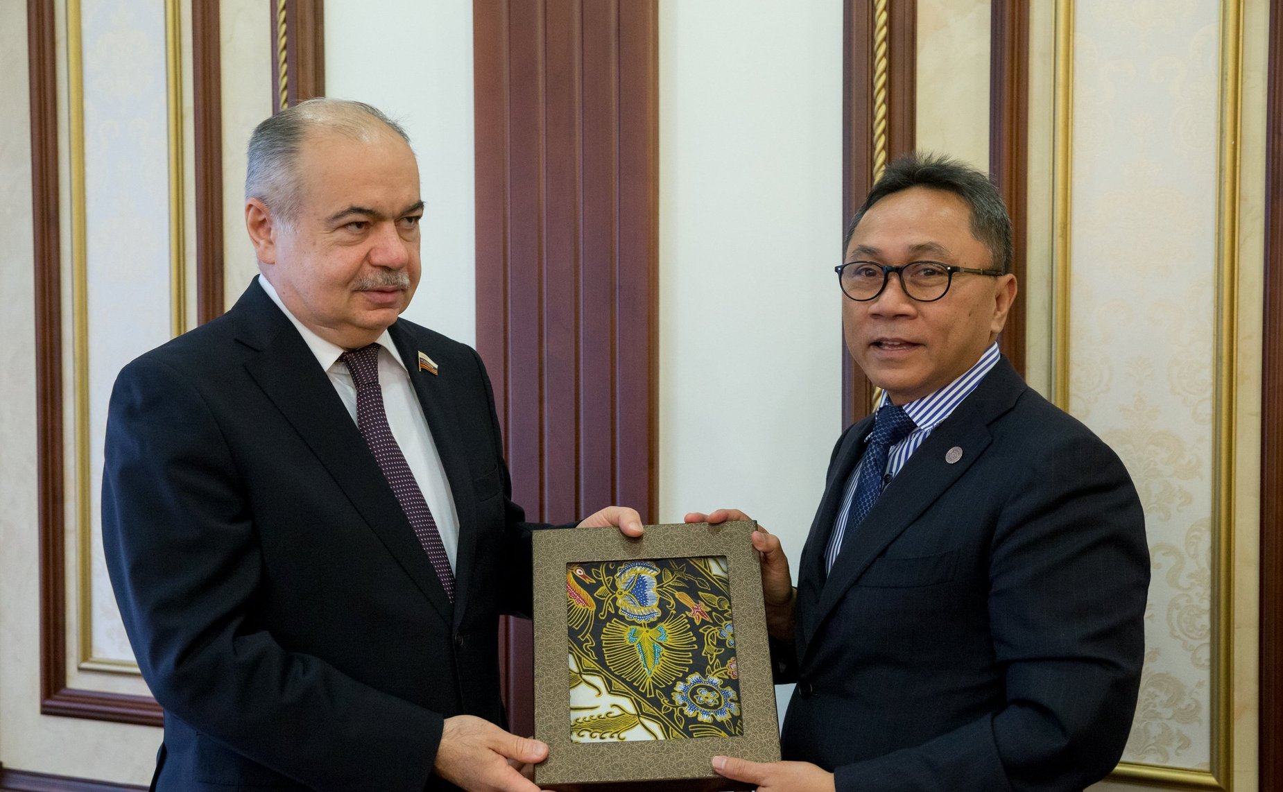 Встреча И. Умаханова с Председателем Народного консультативного конгресса Индонезии З. Хасаном