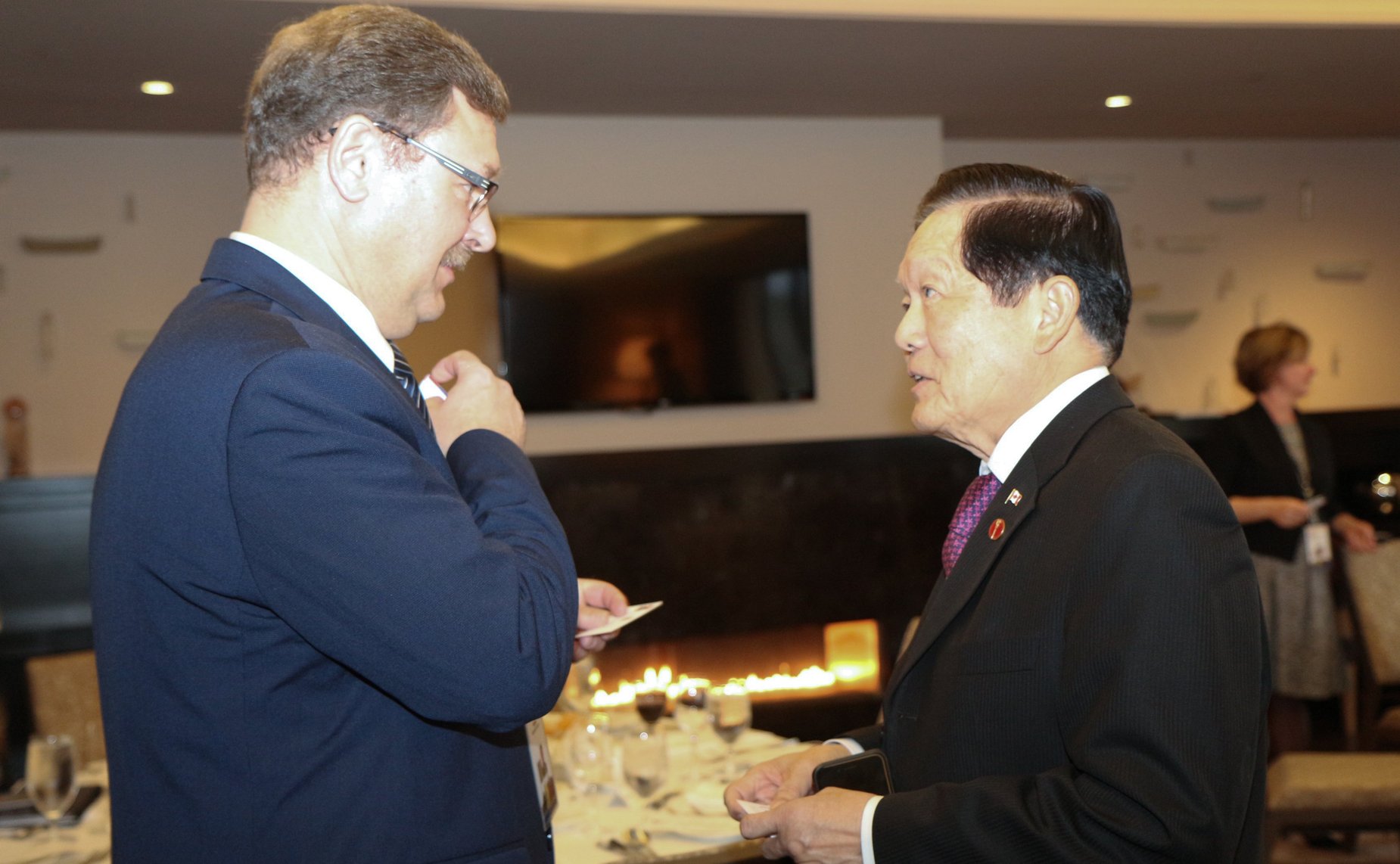 К. Косачев на 24-й сессии АТПФ в Ванкувере (Канада)