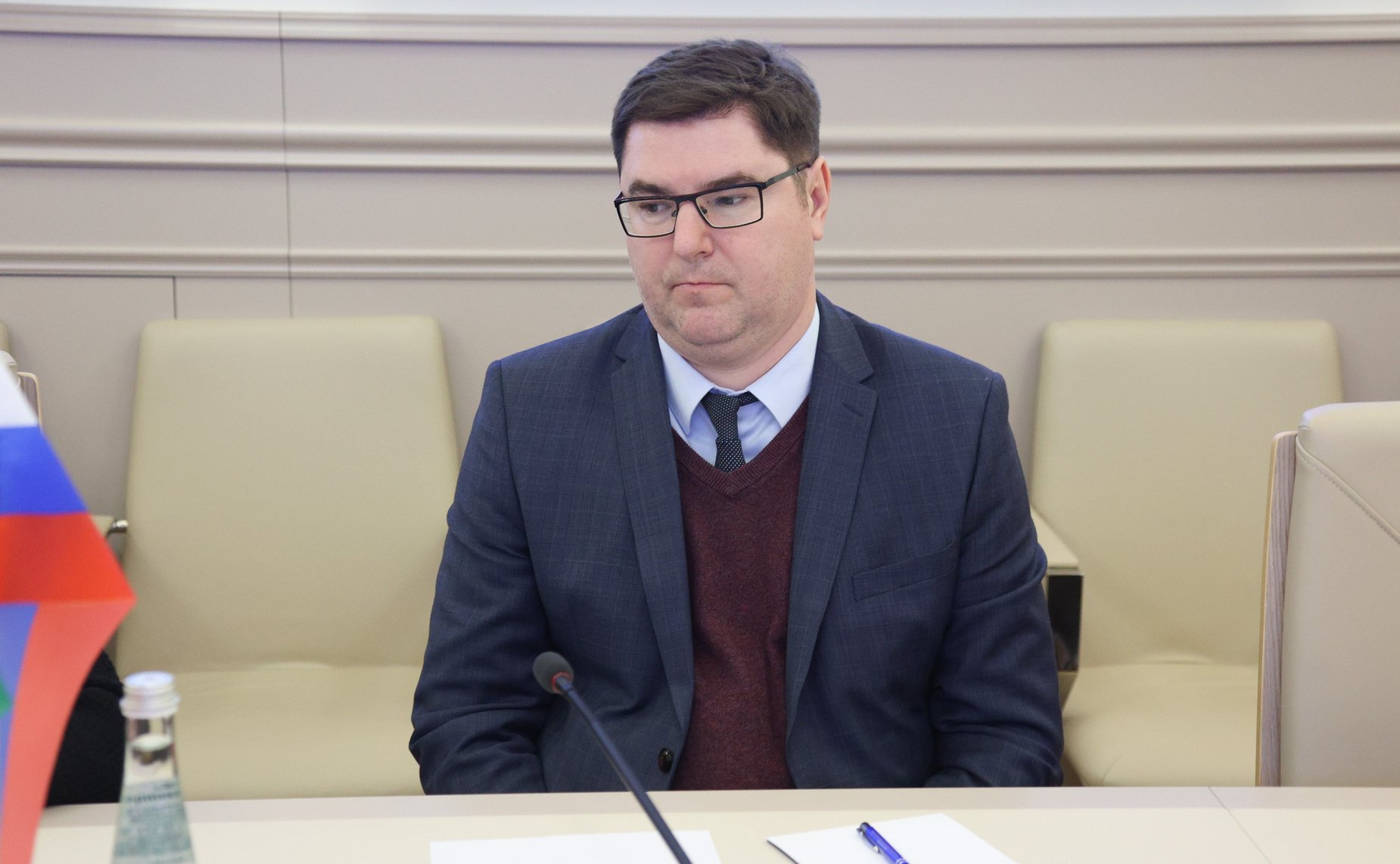 Встреча Елены Перминовой c председателем Комитета по вопросам семьи, женщин и детей Милли Меджлиса Азербайджанской Республики