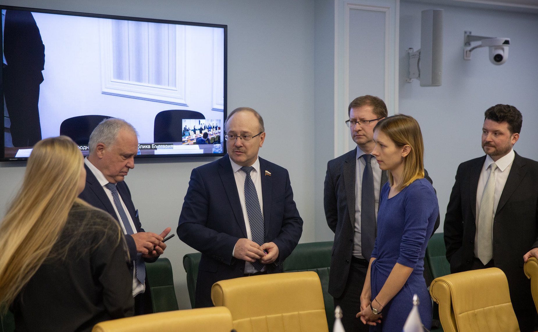 Совместное заседание группы по сотрудничеству СФ с Народным Собранием Республики Болгарии и группы дружбы «Болгария – Россия» в Народном Собрании Республики Болгарии