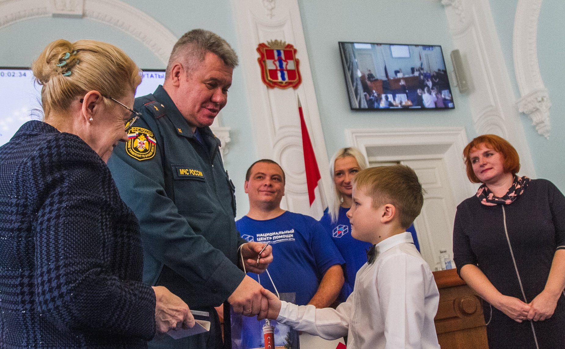 В рамках Всероссийского гражданско-патриотического проекта «Дети-герои», реализуемого Советом Федерации Федерального Собрания Российской Федерации, в 2022 году памятной медалью Совета Федерации «За проявленное мужество» награждены 4 юных омича