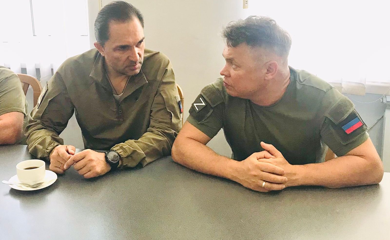 Андрей Хапочкин ознакомился с ходом строительства и выполнения ремонтных работ в Шахтерском районе нового субъекта РФ