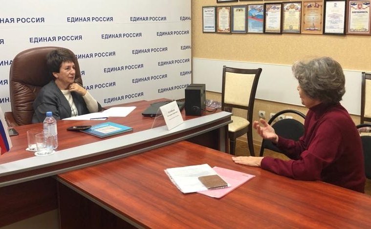 Екатерина Алтабаева в рамках региональной недели провела приём граждан в Севастополе