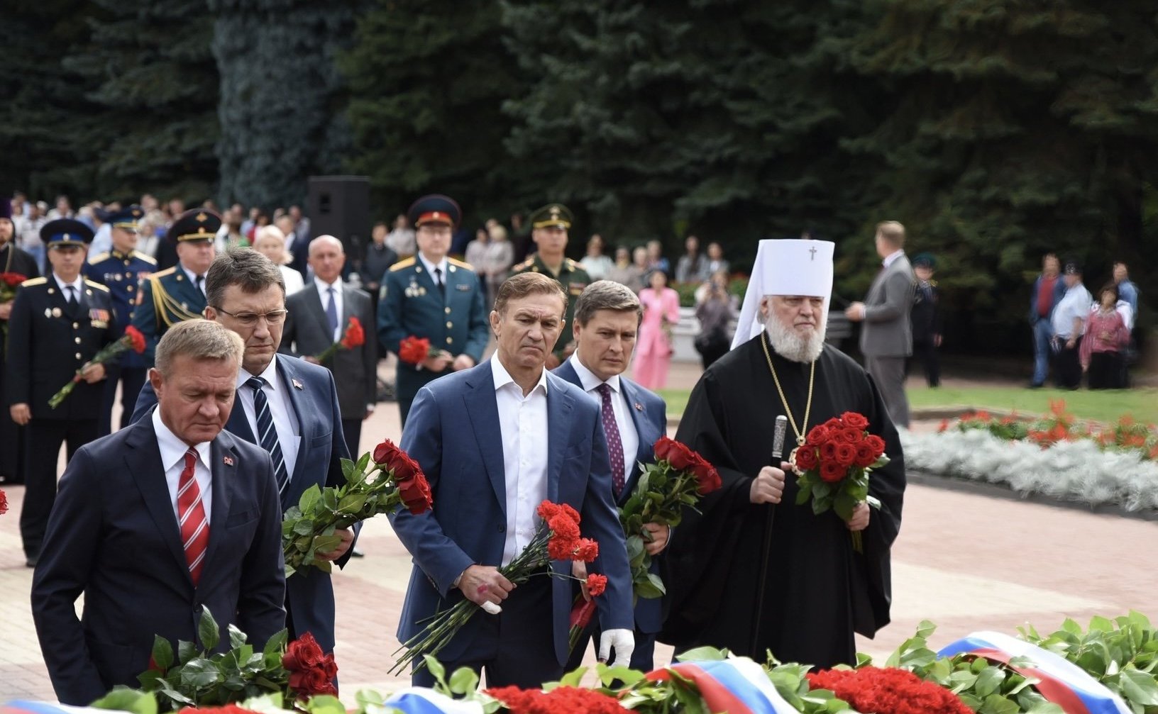 Александр Брыксин принял участие в мероприятиях, посвященных 80-летию победы в Курской битве